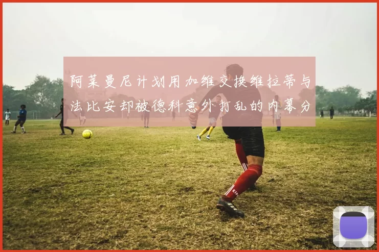 阿莱曼尼计划用加维交换维拉蒂与法比安却被德科意外打乱的内幕分析